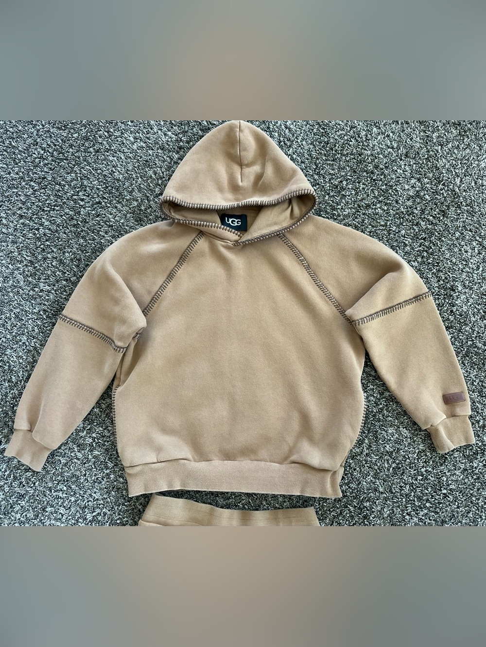 UGG Women’s Classic Hoodie & Tasman Jogger - chestnut - size XS - Picture 5 of 8